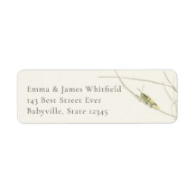 Vintage Grasshopper Return Address