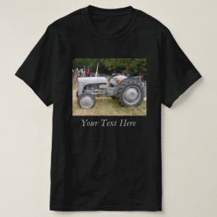 Vintage Gray massey fergison tractor photo T-Shirt