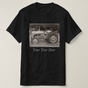 Vintage Gray massey fergison tractor photo T-Shirt