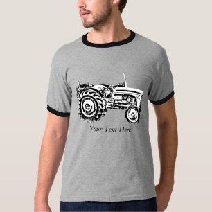 Vintage Gray massey fergison tractor T-Shirt