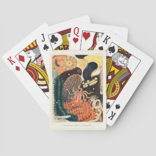Vintage Great Barrier Reef Trepang or Bêche-de-Mer Playing Cards