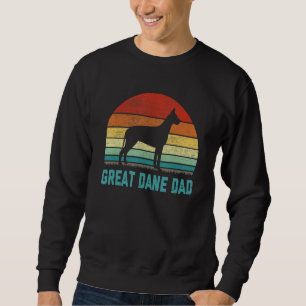 Vintage Great Dane Dad Dog Sweatshirt