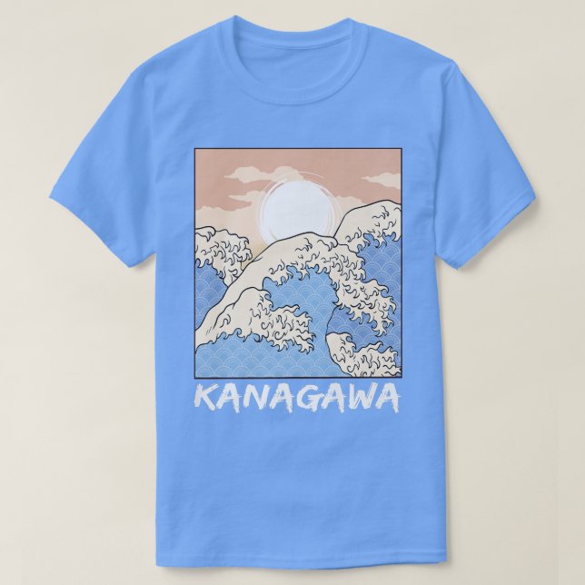 Vintage Great Wave Japan  T-Shirt (Design Front)