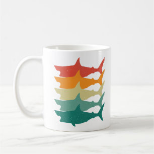 Vintage Great White Shark Coffee Mug