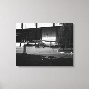Vintage Greece Athens Army Museum Canvas Print