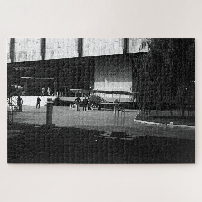 Vintage Greece Athens Army Museum Jigsaw Puzzle (Horizontal)