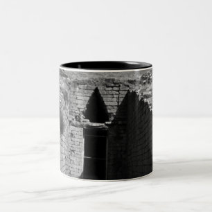 Vintage Greece Athens Mycenae Agamemnon tomb Two-Tone Coffee Mug