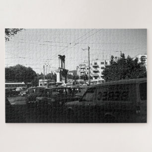 Vintage Greece Athens Syntagma Square Jigsaw Puzzle