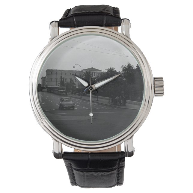 Vintage Greece Delphi Old palace Watch (Front)