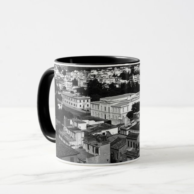 Vintage Greece Nafplion City Mug (Front Left)