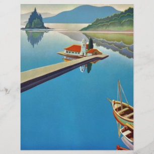 Vintage Greece Travel - Island of Corfu