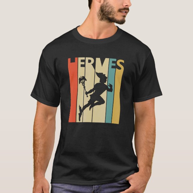 Vintage Greek God Hermes T-Shirt (Front)
