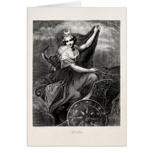 Vintage Greek Goddess Diana Artemis Roman Ancient
