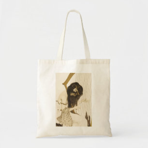 Vintage Greek Harpist Tote Bag