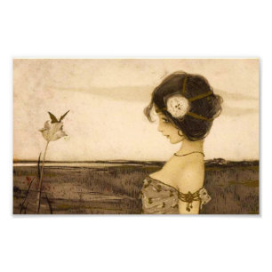 Vintage Greek Virgin Print