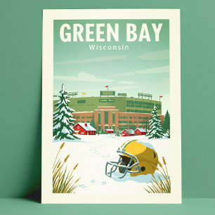 Vintage Green Bay Wisconsin Postcard
