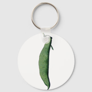 Vintage Green Bean Key Ring