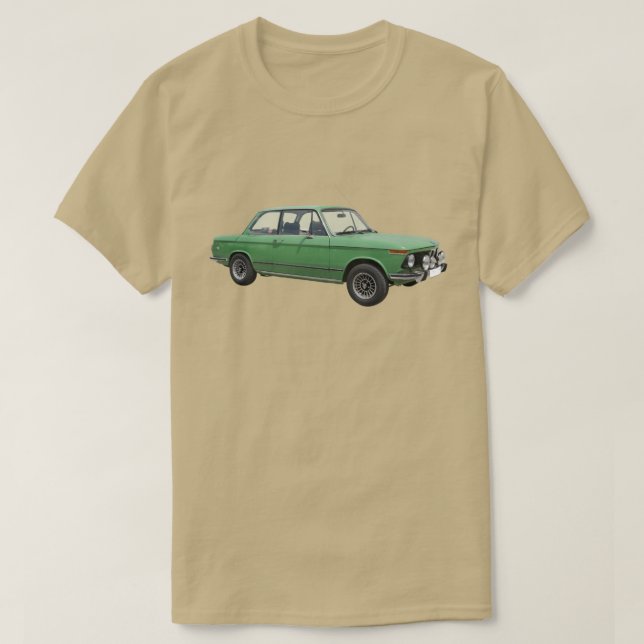 Vintage green BMW T-Shirt (Design Front)