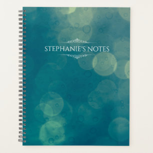 Vintage Green Bokeh 2023 Calendar   Planner