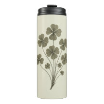 Vintage Green Clover