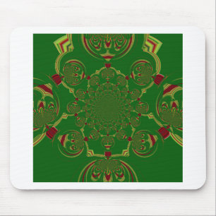 Vintage Green Mouse Pad