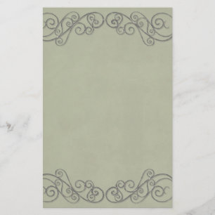 Vintage Green Wedding Stationery