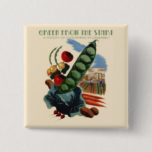 Vintage Greenbelt button