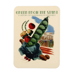 Vintage Greenbelt magnet