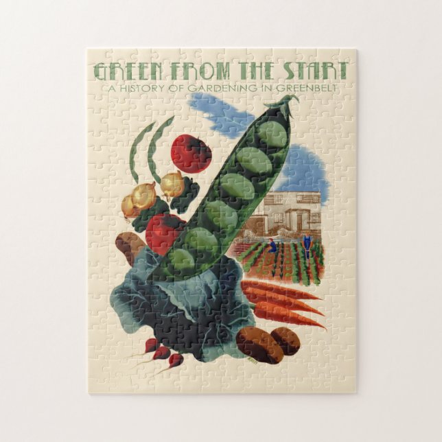 Vintage Greenbelt puzzle (Vertical)