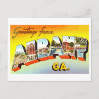 Vintage Greetings from Albany, Georgia