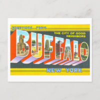 Vintage Greetings from Buffalo, New York,