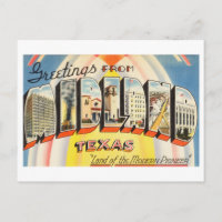 Vintage Greetings from Midland, Texas