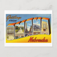 Vintage Greetings from Omaha, Nebraska
