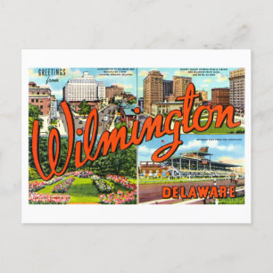 Vintage Greetings from Wilmington, Delaware, Postcard