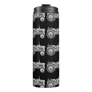 Vintage Grey massey fergison tractor  Stainless St Thermal Tumbler