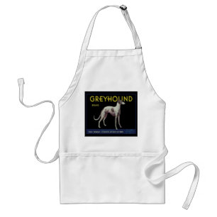 Vintage Greyhound Lemon Label Circa 1920 Standard Apron