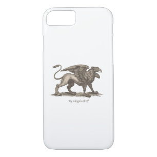 Vintage griffin (gryphus greiff) illustration. Case-Mate iPhone case