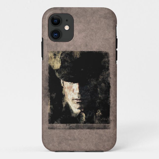 Vintage Grit Portrait Mobile Case (Back)