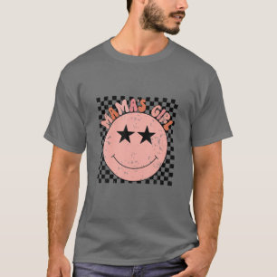 Vintage Groovy Mama’S Girl Proud Mummy Teen Mother T-Shirt
