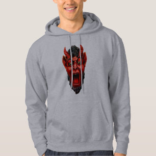 Vintage Growling Krampus Hoodie