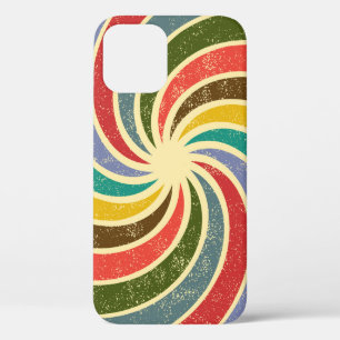 Vintage Grunge Abstract Cleanable Background. iPhone 12 Case