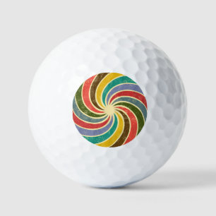 Vintage Grunge Abstract Cleanable Background. Golf Balls