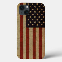 Vintage Grunge American Flag