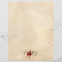 Vintage Grunge Artisan Parchment Paper Sheet
