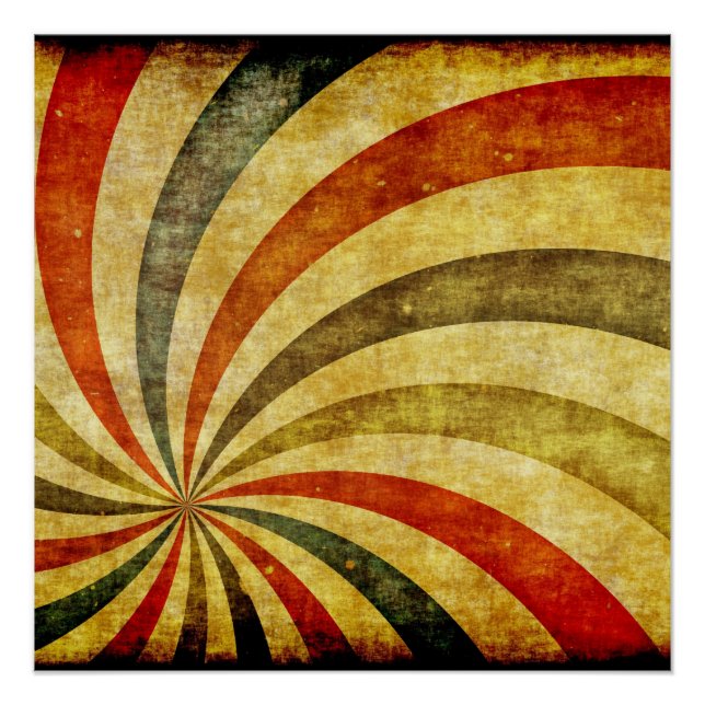 Vintage Grunge Background as Carnival Circus Poster (Front)