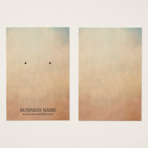 Vintage Grunge Background Earring Holder