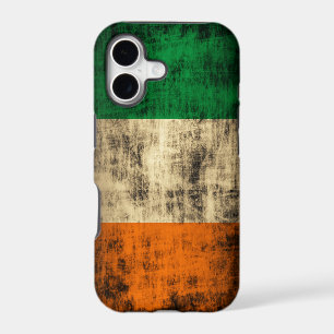 Vintage Grunge Irish Flag