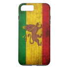 Vintage Grunge Rastafarian Flag