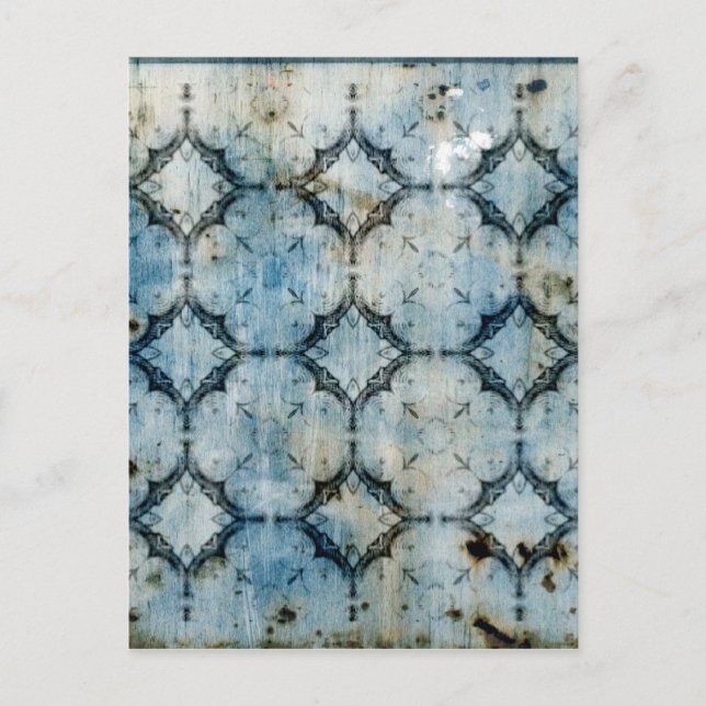 Vintage Grunge Texture Postcard (Front)