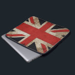Vintage Grunge UK Flag Laptop Sleeve<br><div class="desc">Vintage Grunge UK Flag Design---Digital manipulated.</div>